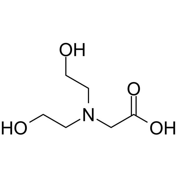N,N-二羟乙基甘氨酸结构式