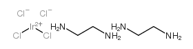 顺-二氯双(乙二胺)氯化铱结构式