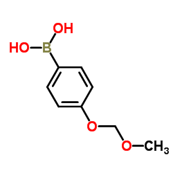 [4-(Methoxymethoxy)phenyl]boronic acid Structure