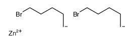 zinc,1-bromopentane Structure