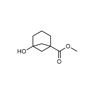 Methyl 5-hydroxybicyclo[3.1.1]Heptane-1-carboxylate Structure