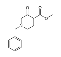 1-苄基-3-哌啶酮-4-甲酸乙酯盐酸盐结构式