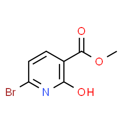 6-溴-2-氧代-1,2-二氢吡啶-3-羧酸甲酯结构式