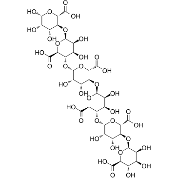 D-甘露糖醛酸六糖结构式
