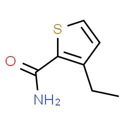 2-Thiophenecarboxamide,3-ethyl-(9CI) structure