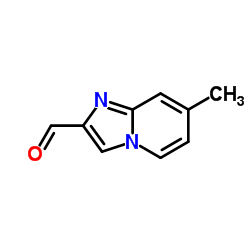 7-甲基咪唑[1,2-A]吡啶-2-甲醛结构式