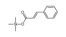 trimethylsilyl 3-phenylprop-2-enoate结构式