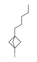 1-iodo-3-pentylbicyclo[1.1.1]pentane Structure