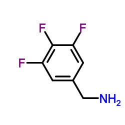 3,4,5-三氟苄胺结构式