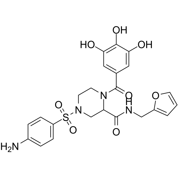 HIV-1 inhibitor-45 Structure