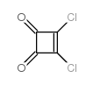 3,4-二氯-3-环丁烯-1,2-二酮结构式