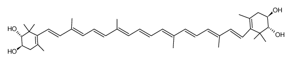 (2R,2'R,3R,3'R)-β,β-Carotene-2,2',3,3'-tetrol结构式