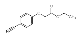 2-(4-氰基苯氧基)乙酸乙酯结构式