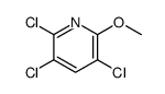 2,3,5-trichloro-6-methoxypyridine Structure
