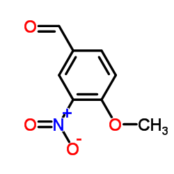 3-nitro-4-anisaldehyde structure