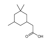 trimethyl cyclohexane acetic acid结构式