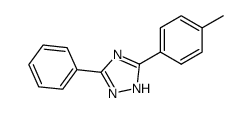 3-Phenyl-5-p-tolyl-S-triazole结构式