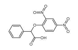 (2,4-dinitro-phenoxy)-phenyl-acetic acid结构式
