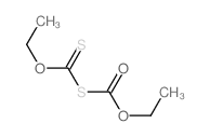 ethyl ethoxycarbothioylsulfanylformate结构式