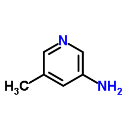 3-氨基-5-甲基吡啶结构式