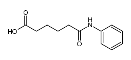 6-Oxo-6-(phenylamino)hexanoic acid结构式