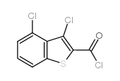 3,4-二氯苯并[B]噻吩-2-甲酰氯结构式