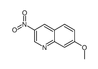 7-甲氧基-3-硝基喹啉结构式