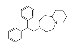 3-(2,2-diphenylethyl)-2,4,5,7,8,9,10,10a-octahydro-1H-pyrido[1,2-d][1,4]diazepine Structure
