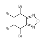 2,3,4,5-tetrabromo-8-oxa-7,9-diazabicyclo[4.3.0]nona-6,9-diene Structure