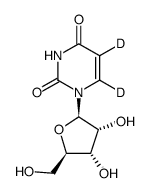 Uridine-d2-1 Structure
