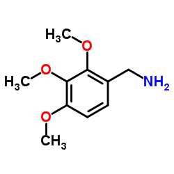 2,3,4-三甲氧基苄胺结构式
