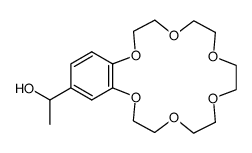 4'-(1-Hydroxyethyl)-benzo-18-crown-6 ether Structure