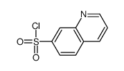 喹啉-7-磺酰氯结构式