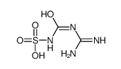 diaminomethylidenecarbamoylsulfamic acid Structure