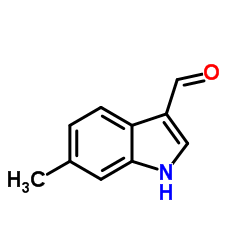 6-Methyl-1H-indole-3-carbaldehyde Structure