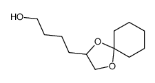 4-(1,4-dioxaspiro[4.5]decan-3-yl)butan-1-ol Structure