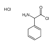 alpha-aminocyclohexa-1,4-diene-1-acetyl chloride hydrochloride结构式