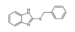 2-BENZYLSULFANYL-1H-BENZOIMIDAZOLE结构式