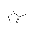1,2-dimethyl-4,5-dihydropyrrole结构式