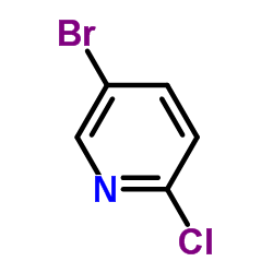 2-Chloro-5-bromopyridine Structure