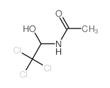 Acetamide,N-(2,2,2-trichloro-1-hydroxyethyl)-结构式
