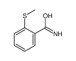 2-methylsulfanylbenzamide结构式