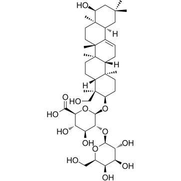 Soyasaponin III结构式
