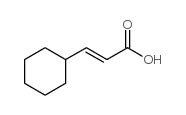 (2E)-3-Cyclohexylprop-2-enoic acid structure