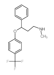 N-methyl-3-phenyl-3-[4-(trifluoromethyl)phenoxy]propan-1-amine Structure