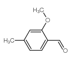 2-Methoxy-4-methyl-benzaldehyde Structure