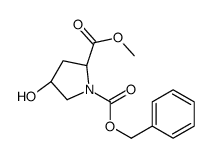 N-Cbz-顺式-L-羟脯氨酸甲酯结构式