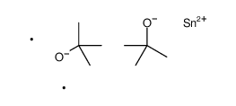 dimethyl-bis[(2-methylpropan-2-yl)oxy]stannane结构式