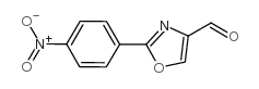 2-(4-硝基苯基)-噁唑-4-甲醛结构式