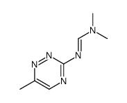 N,N-dimethyl-N'-(6-methyl-1,2,4-triazin-3-yl)methanimidamide Structure